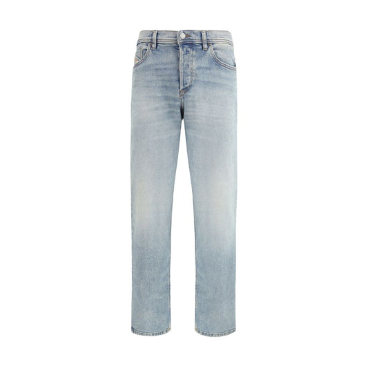 Diesel Blaues Baumwoll-Jeans mit schmal zulaufendem Bein