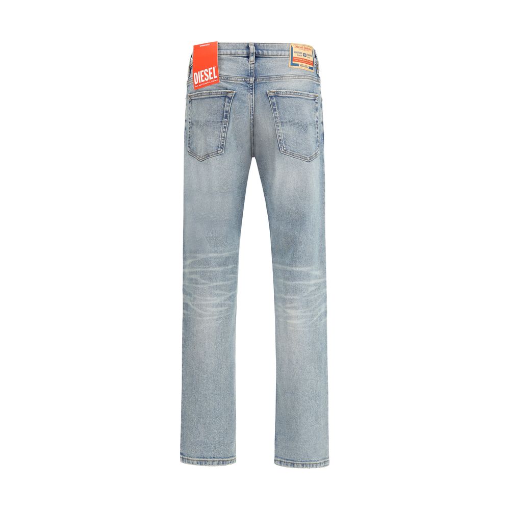 Diesel Blaues Baumwoll-Jeans mit schmal zulaufendem Bein