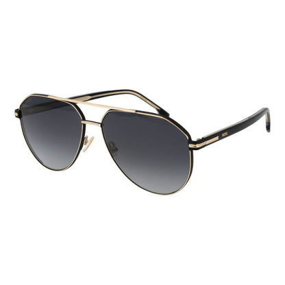 Hugo Boss Goldene Sonnenbrille aus Acetat & Metall