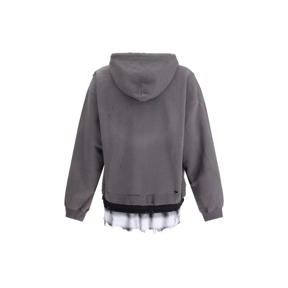 Maison Mihara Yasuhiro Bicolor Cotton Sweatshirt