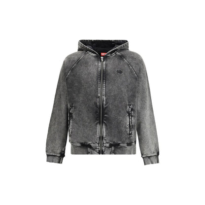 Diesel Graues Stoff-Sweatshirt