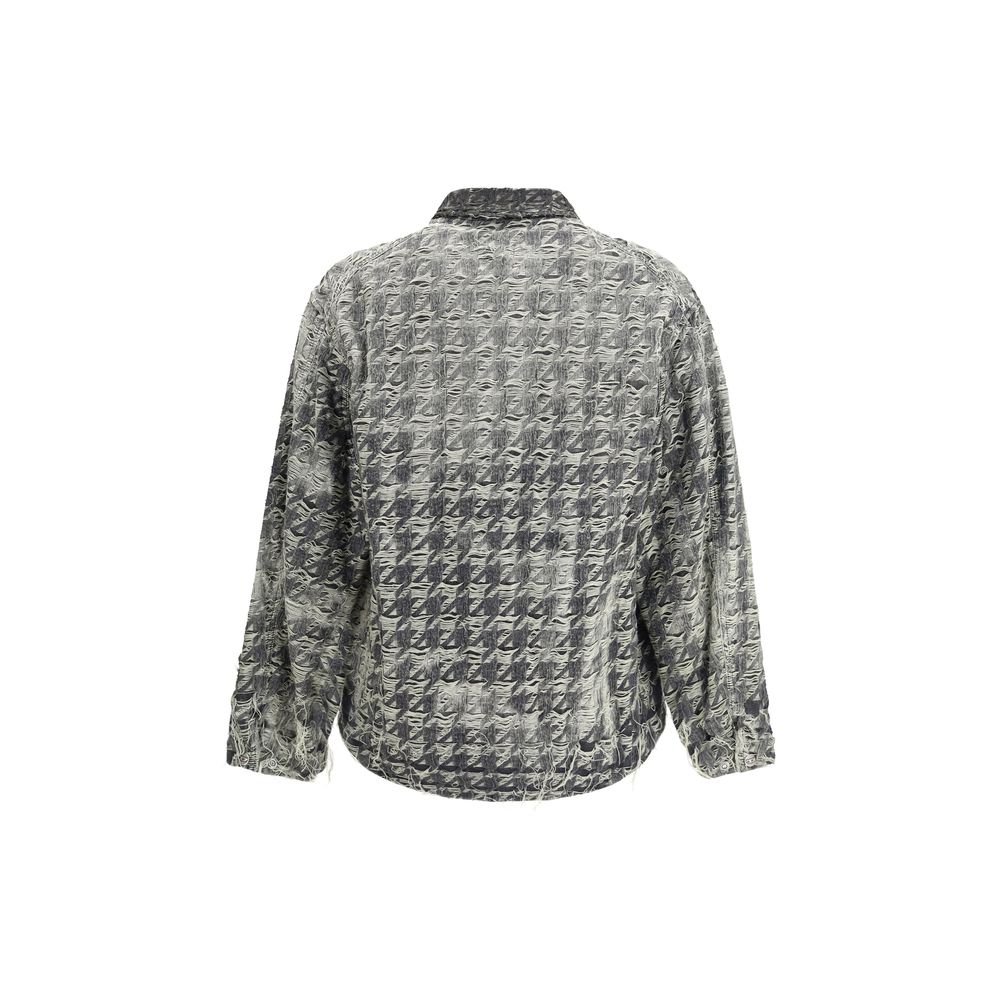 Diesel Buntes Baumwoll-Jeansjacke