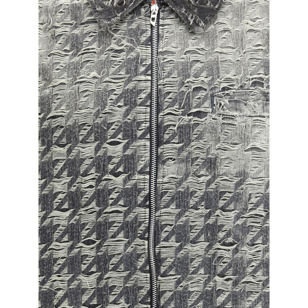 Diesel Buntes Baumwoll-Jeansjacke