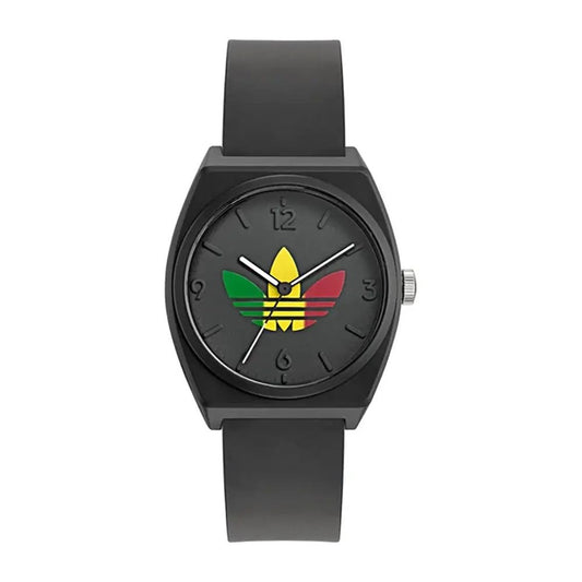 Adidas Black Synthetic Sport Watch