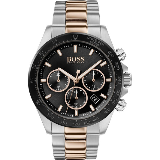 Hugo Boss Graue Edelstahl-Dress-Watch
