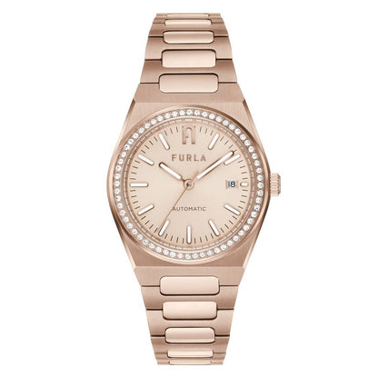 Furla Multicolor Stainless Steel Dress Watch