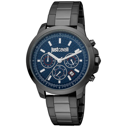 Just Cavalli Black Stainless Steel Sport Watch