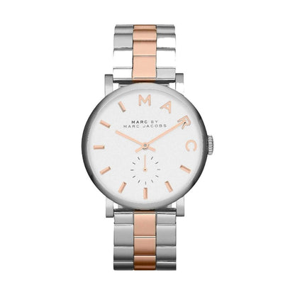 Marc Jacobs Gray Stainless Steel Dress Watch
