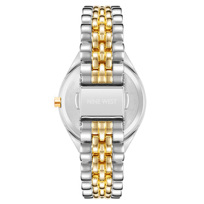 Nine West Multicolor Metal Dress Watch
