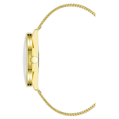 Nine West Gold Stainless Steel Dress Watch