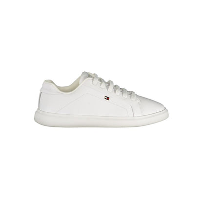 Tommy Hilfiger White Leather Women Sneaker