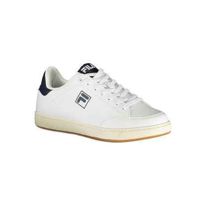 Fila White Polyester Men Sneaker