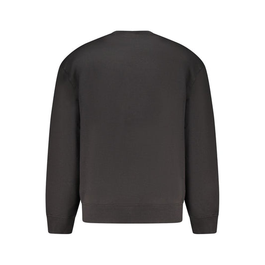 Calvin Klein Black Cotton Men's Sweatshirt