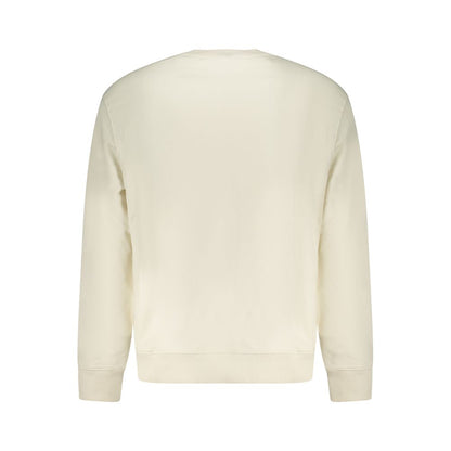 Calvin Klein White Cotton Mens Sweatshirt