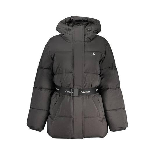 Calvin Klein Black Nylon Women Jacket