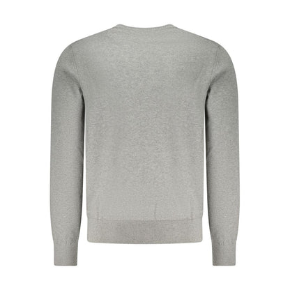 Hugo Boss Grigio Cotton Men's Sweater