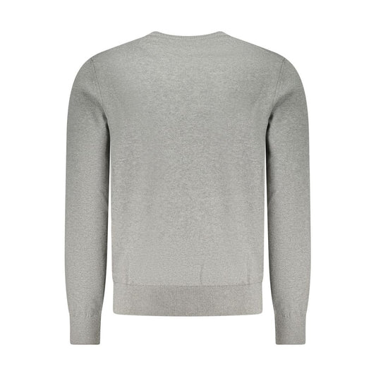 Hugo Boss Grigio Cotton Men's Sweater