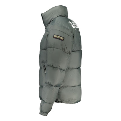 Napapijri Green Polyamide Shell Jacket