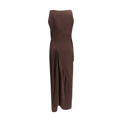Vivienne Westwood Brown Polyester Cocktail Dress