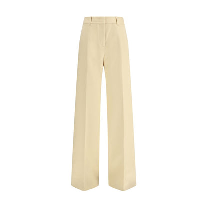 Ermanno Scervino Bicolor Fleece Wool Casual Pants