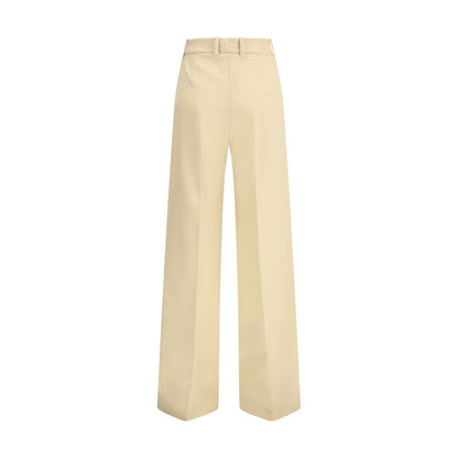 Ermanno Scervino Bicolor Fleece Wool Casual Pants