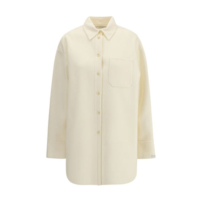 Max Mara Cream Wool Shirt