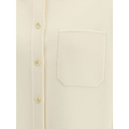 Max Mara Cream Wool Shirt