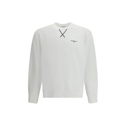 Givenchy White Cotton Sweatshirt