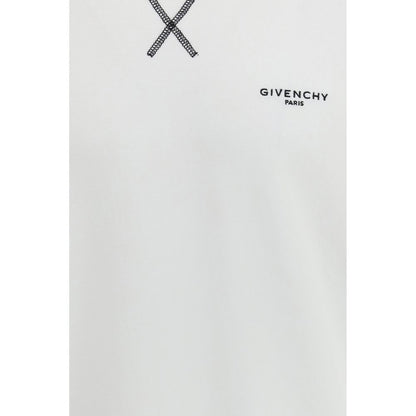 Givenchy White Cotton Sweatshirt