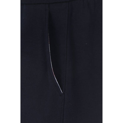 Thom Browne Blue Cotton Joggers (Workout Pants)