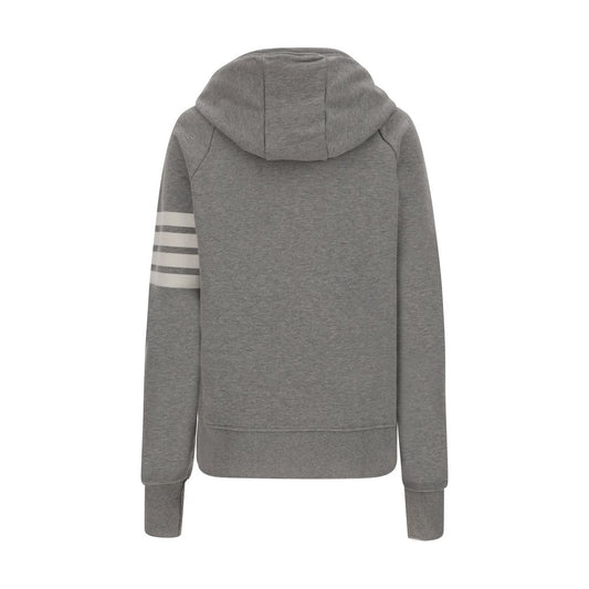 Thom Browne Gray Cotton Sweatshirt