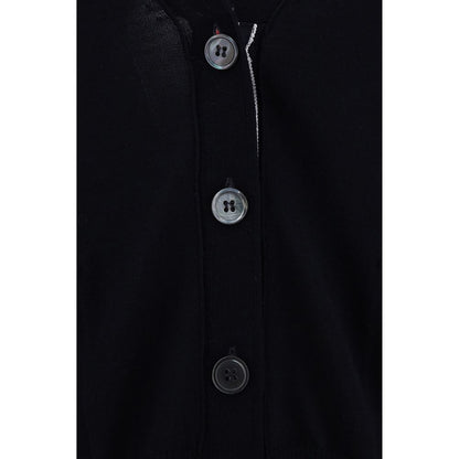 Thom Browne Blue Merino Wool Polo Shirt