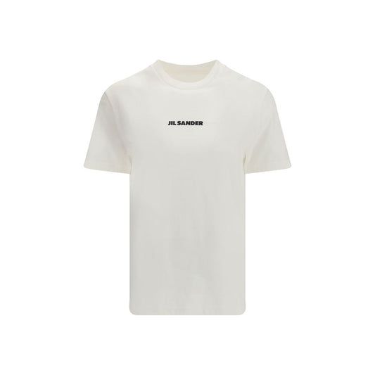 Jil Sander Cream Cotton T-Shirt
