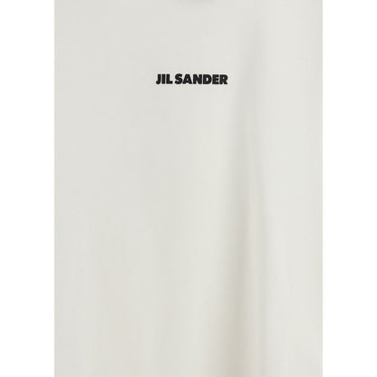 Jil Sander Cream Cotton T-Shirt