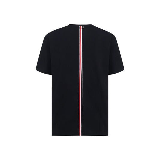 Thom Browne Blue Cotton T-Shirt