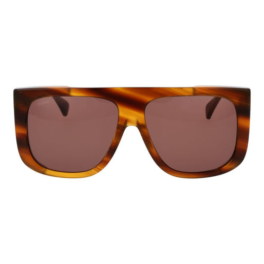 Max Mara Brown Acetate Sunglasses