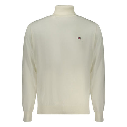 Norway 1963 White Polyester Men Sweater