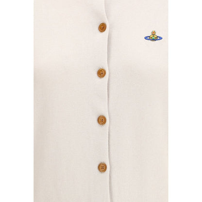 Vivienne Westwood White Cotton Cardigan