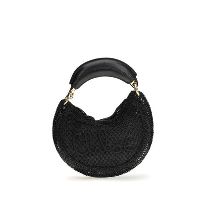 Chloé Black Viscose Shoulder Bag
