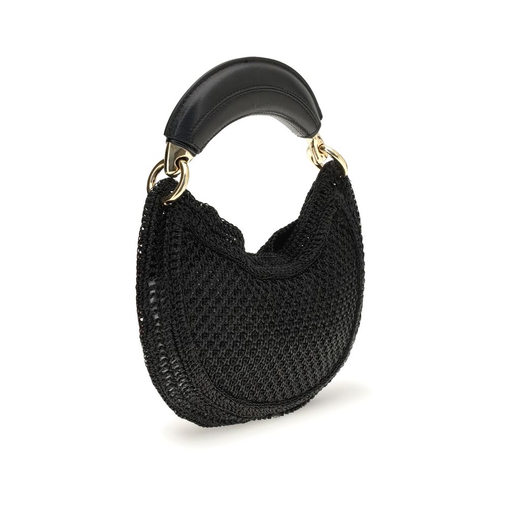 Chloé Black Viscose Shoulder Bag