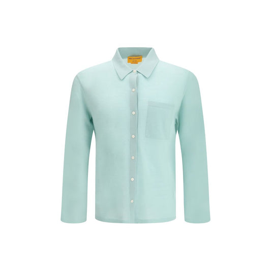 Guest in Residence Light Blue Cashmere Dress Shirt