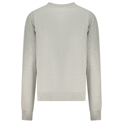 North Sails Grigio Cotton Women Sweatshirt