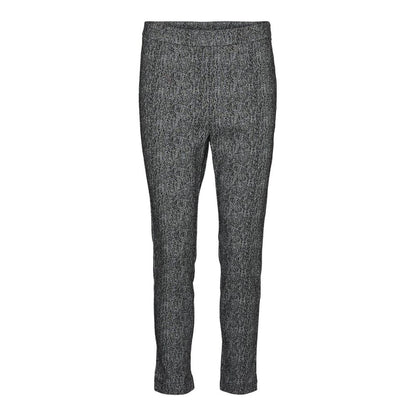 Aware Black Viscose Casual Pants