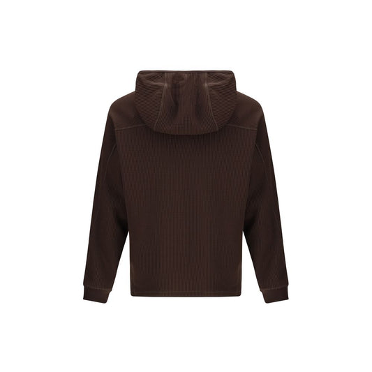 LAMINAR Brown Cotton Sweatshirt