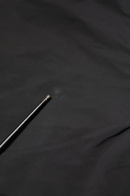 Valentino Black Mid Waist Men Tapered Dress Trouser Pants