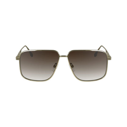 Victoria Beckham Gold Metal Sunglasses