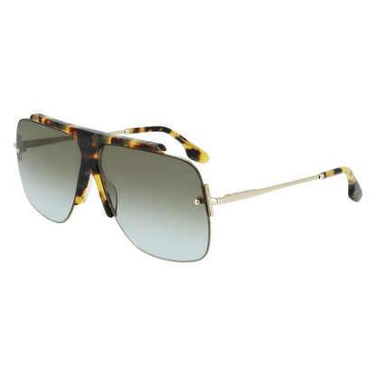 Victoria Beckham Brown Acetate Sunglasses