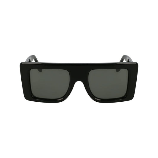 Victoria Beckham Black Acetate Sunglasses
