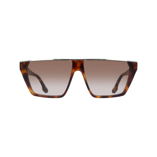 Victoria Beckham Brown Acetate Sunglasses