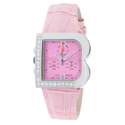 Laura Biagiotti Multicolor Leather Dress Watch